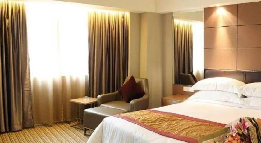 Bed in Downtown Hotel