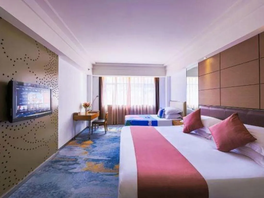 Bed in Downtown Hotel