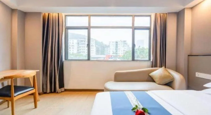 Bed in Downtown Hotel