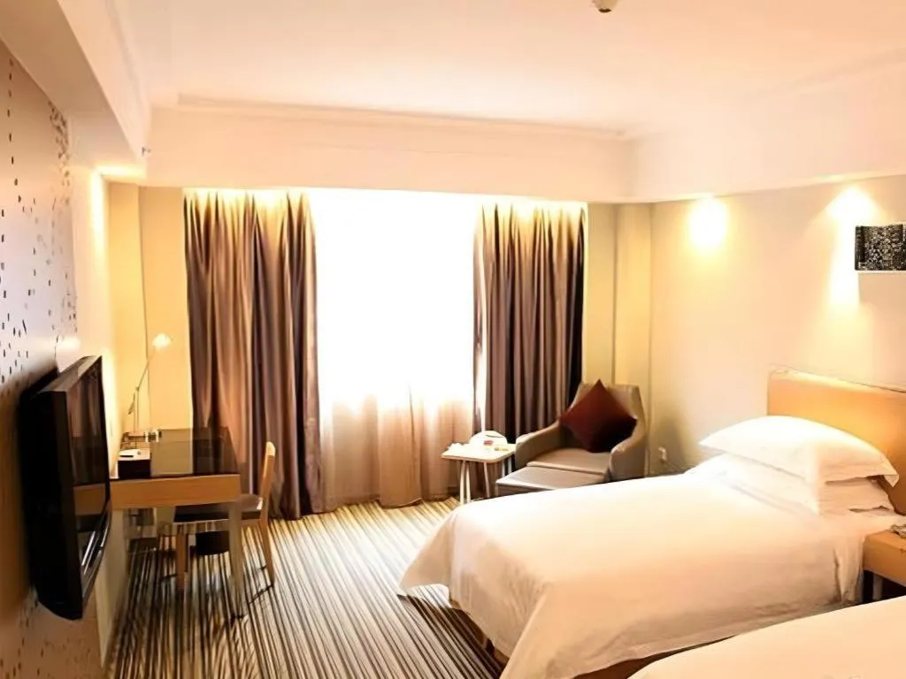 Bed in Downtown Hotel