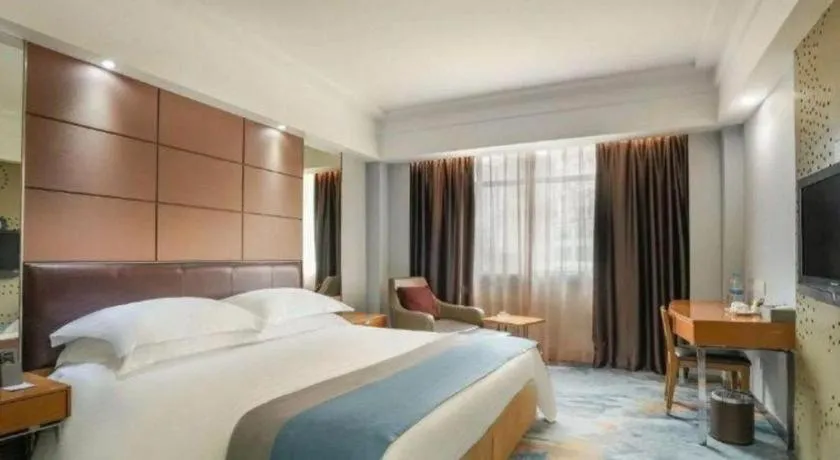 Bed in Downtown Hotel