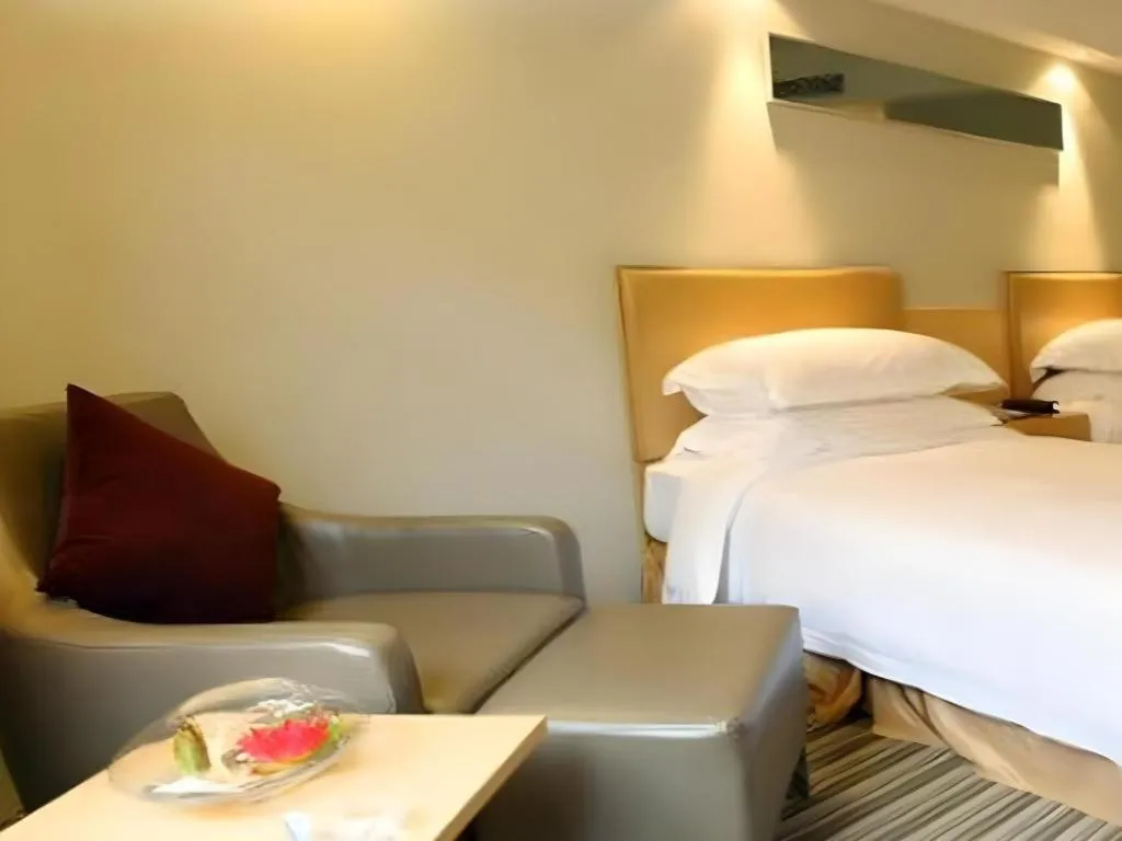 Bed in Downtown Hotel