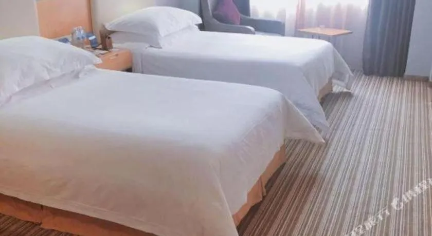 Bed in Downtown Hotel