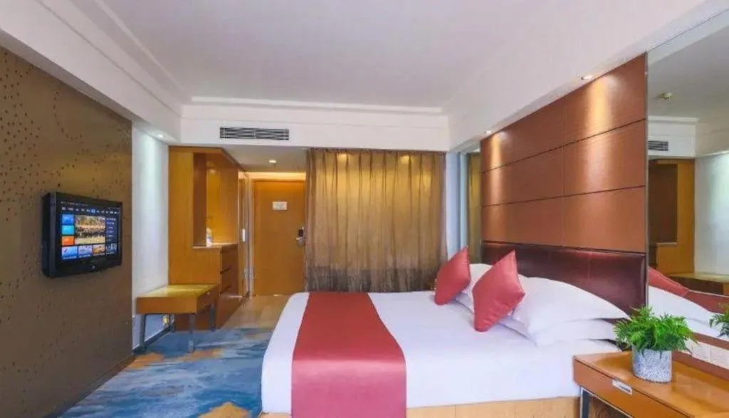 Bed in Downtown Hotel