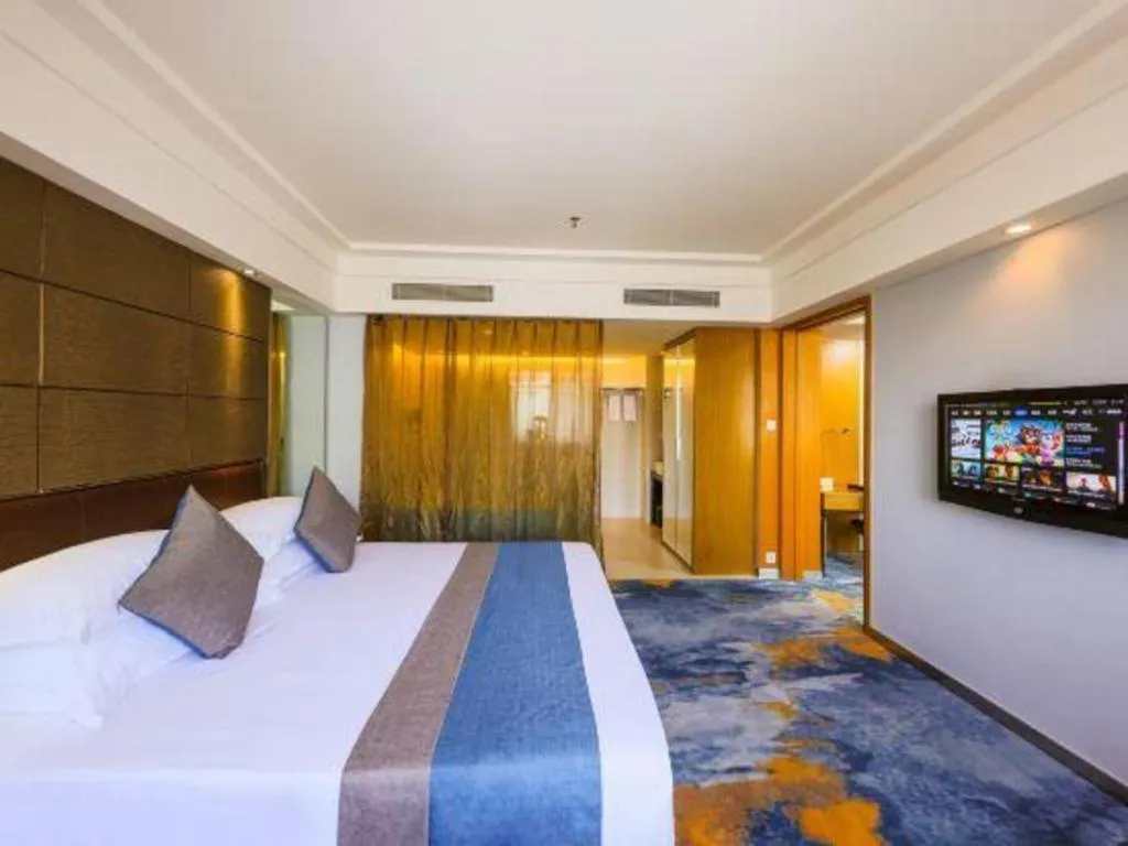 Bed in Downtown Hotel