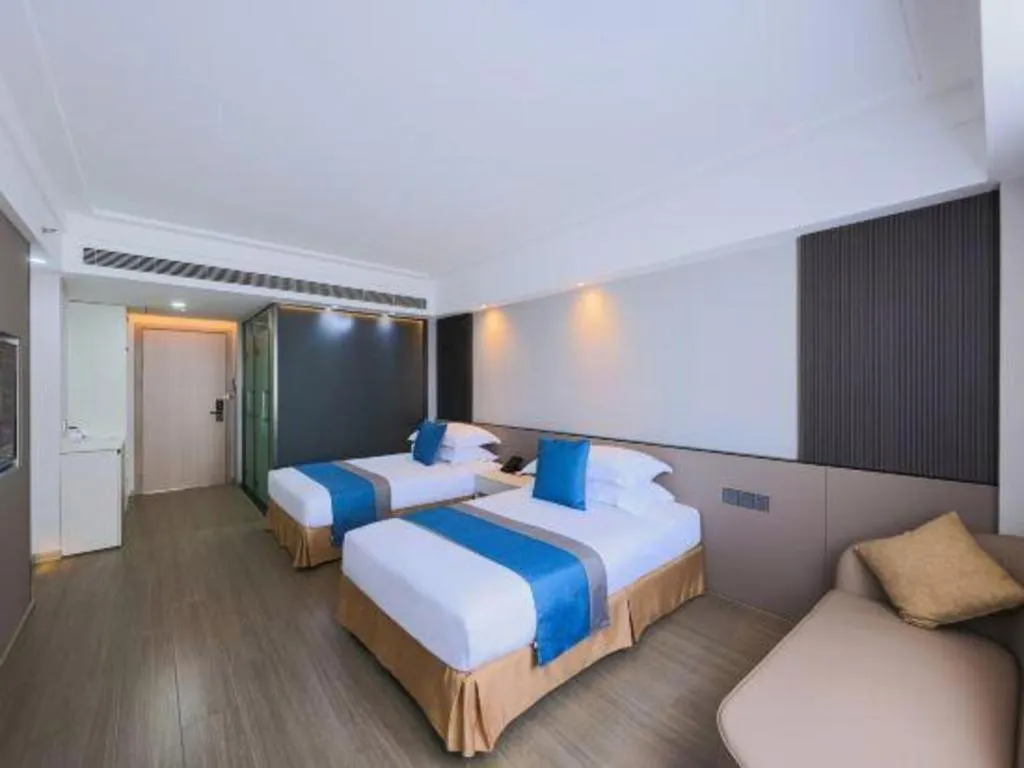 Bed in Downtown Hotel