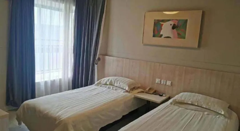 Bed in Jinjiang Inn Wuhu Fangte Tech Museum Metro Station