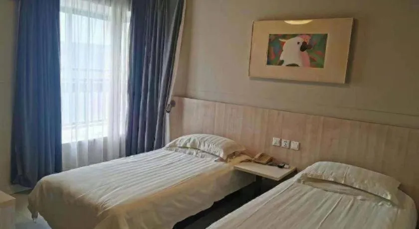Bed in Jinjiang Inn Wuhu Fangte Tech Museum Metro Station