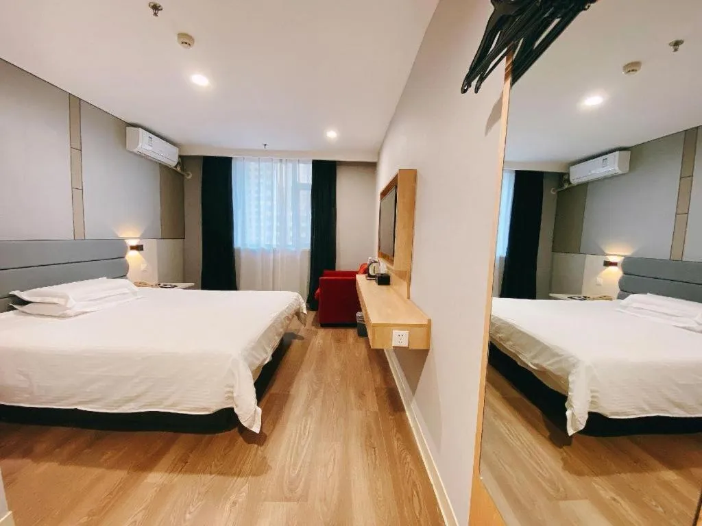 Bed in Jinjiang Inn Jinzhou Luoyang Road