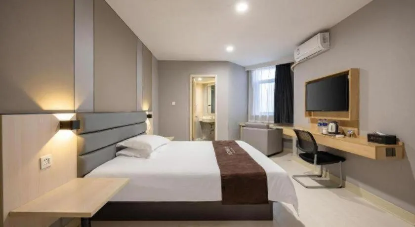 Bed in Jinjiang Inn Jinzhou Luoyang Road