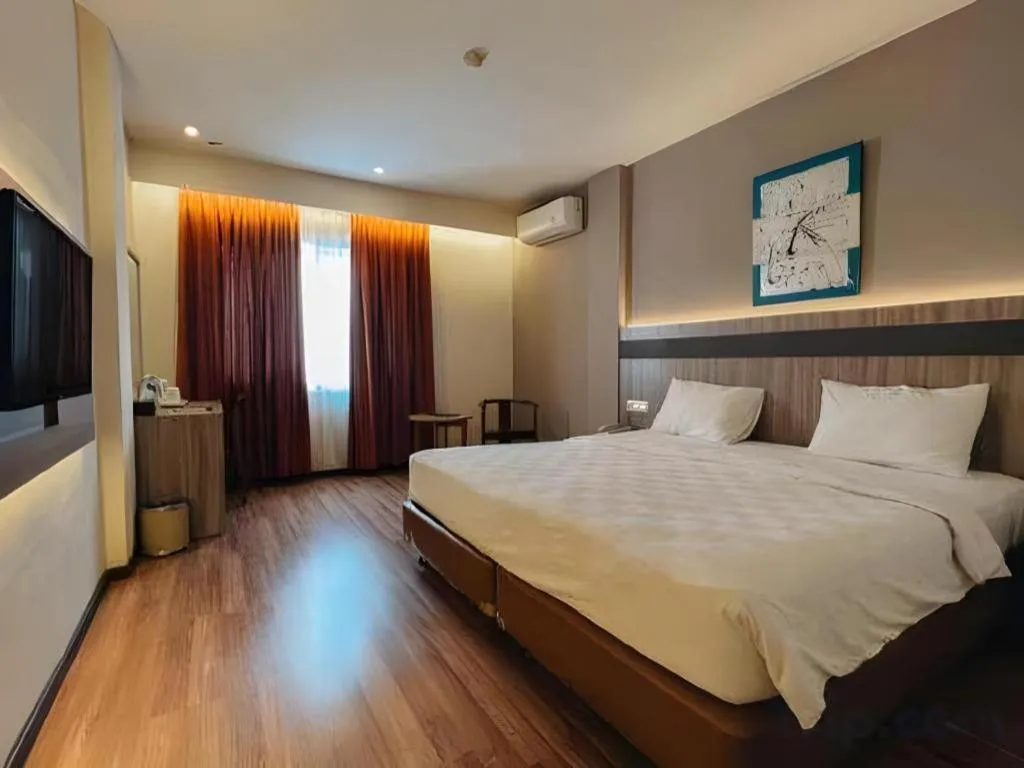 Bed in Hotel Grand Anugerah