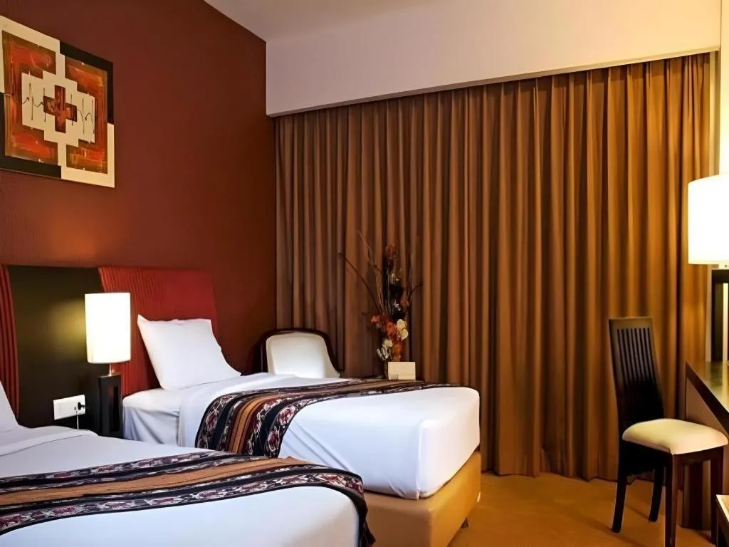 Bed in Hotel Grand Anugerah