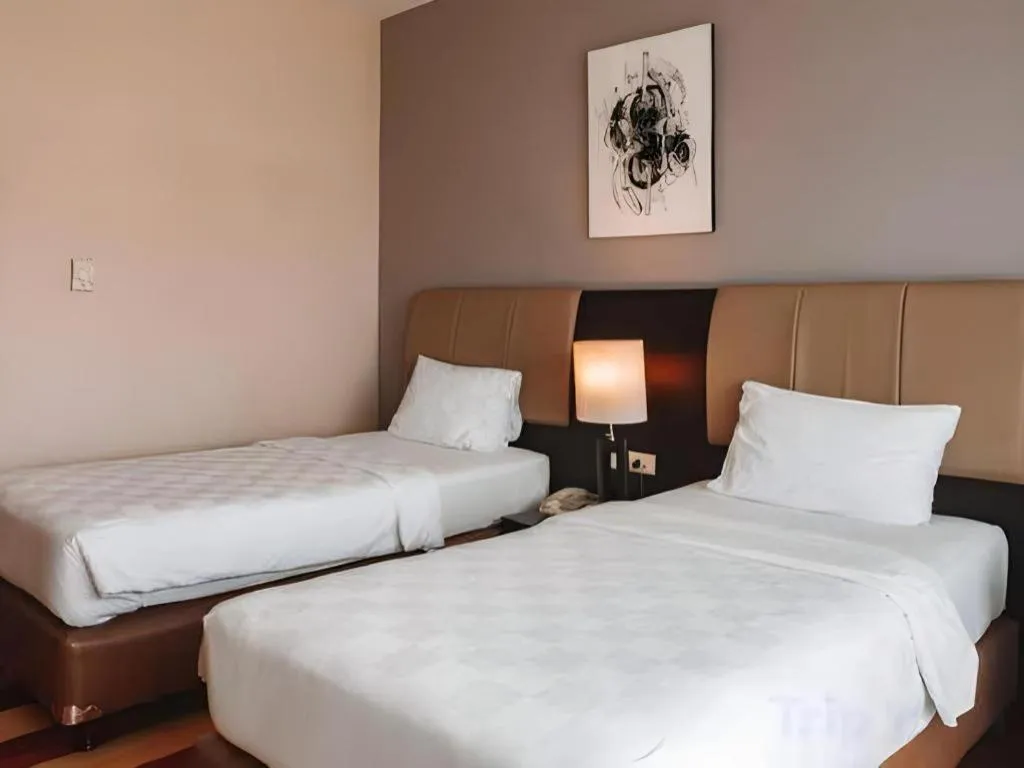 Bed in Hotel Grand Anugerah