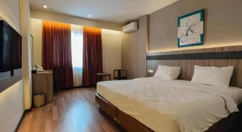 Bed in Hotel Grand Anugerah