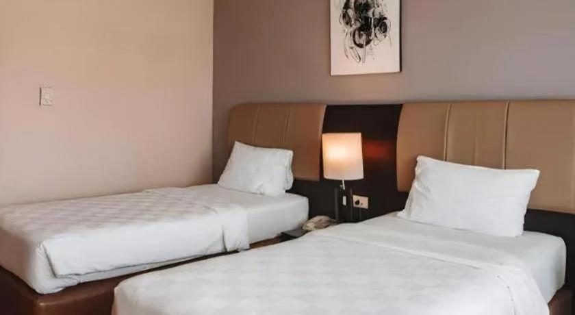 Bed in Hotel Grand Anugerah