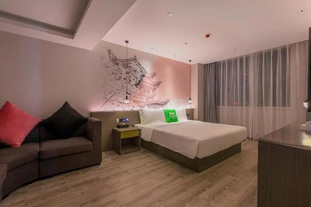 Bed in ibis Styles Wuhan Optics Valley Square Hotel