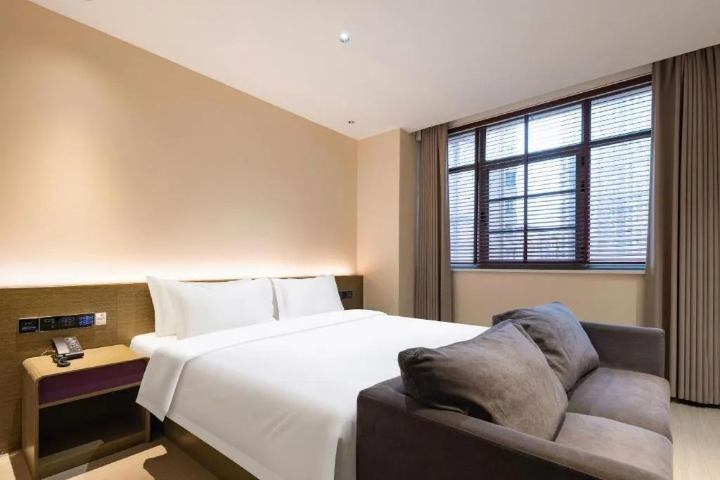 Bed in ibis Styles Wuhan Optics Valley Square Hotel