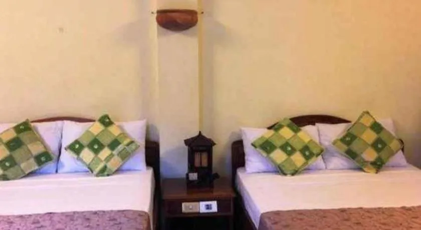 Bed in Dong Loi Hotel