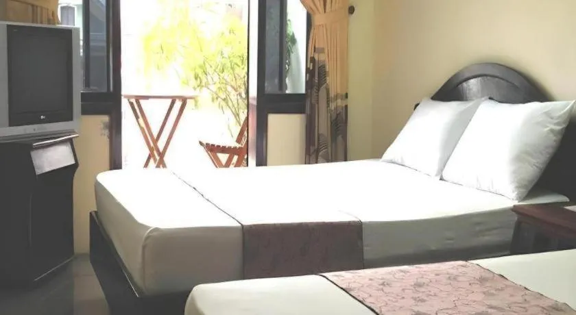 Bed in Dong Loi Hotel