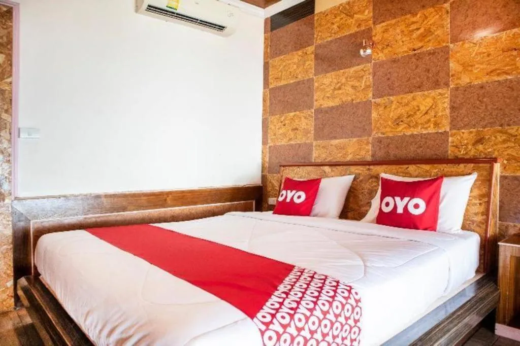 Bed in OYO 797 Pink House Bungalow