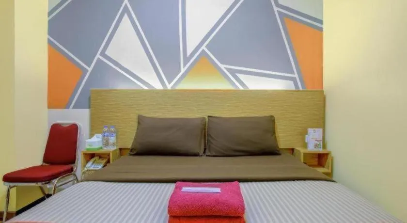 Bed in City Icon Residence