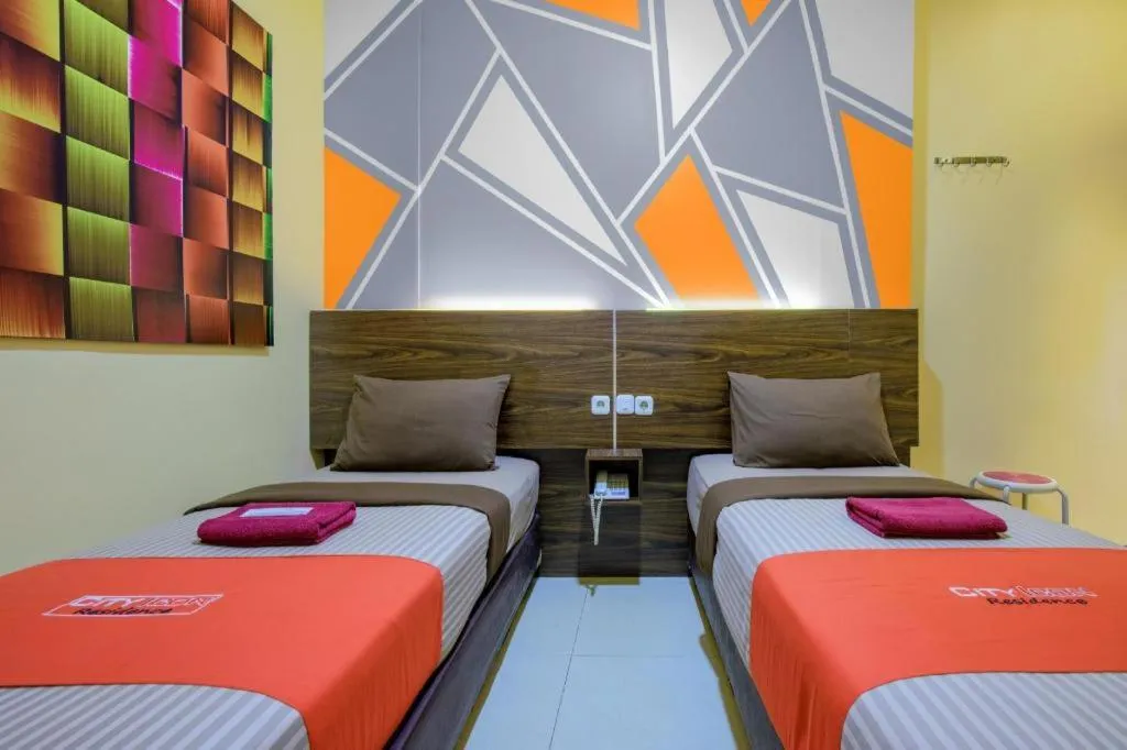 Bed in City Icon Residence