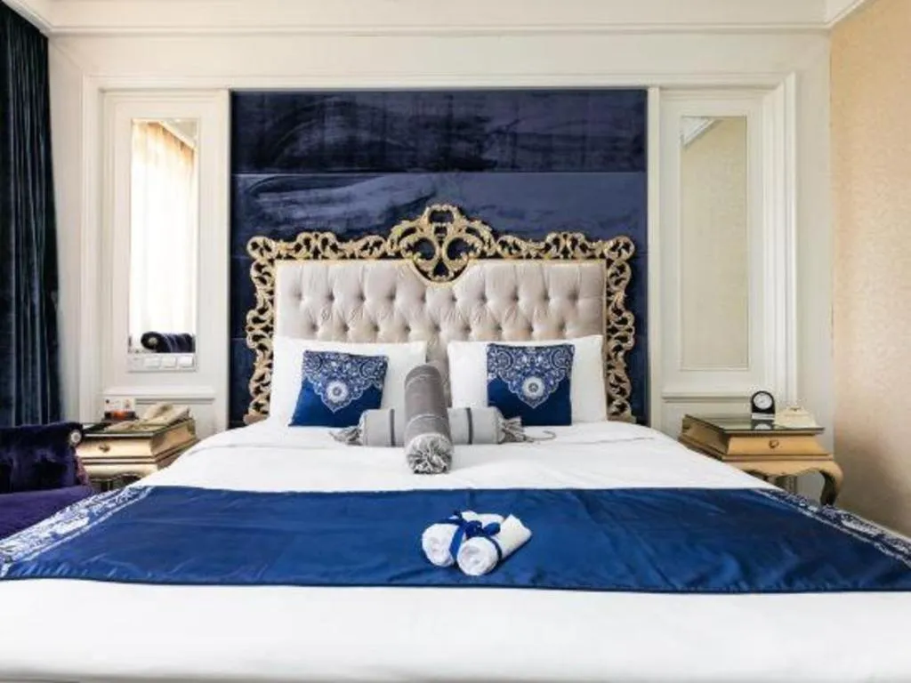 Bed in Hohhot Inner Mongolia Hotel