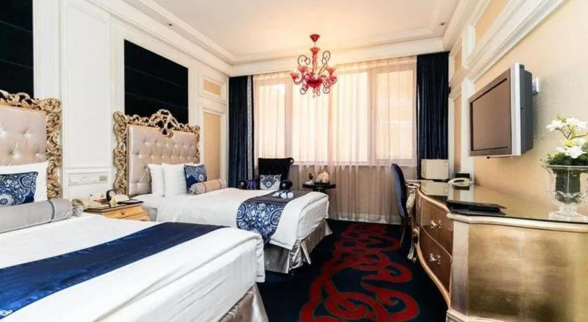 Bed in Hohhot Inner Mongolia Hotel