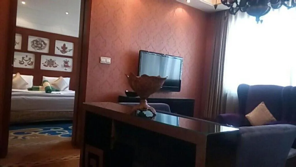 Bed in Hohhot Inner Mongolia Hotel