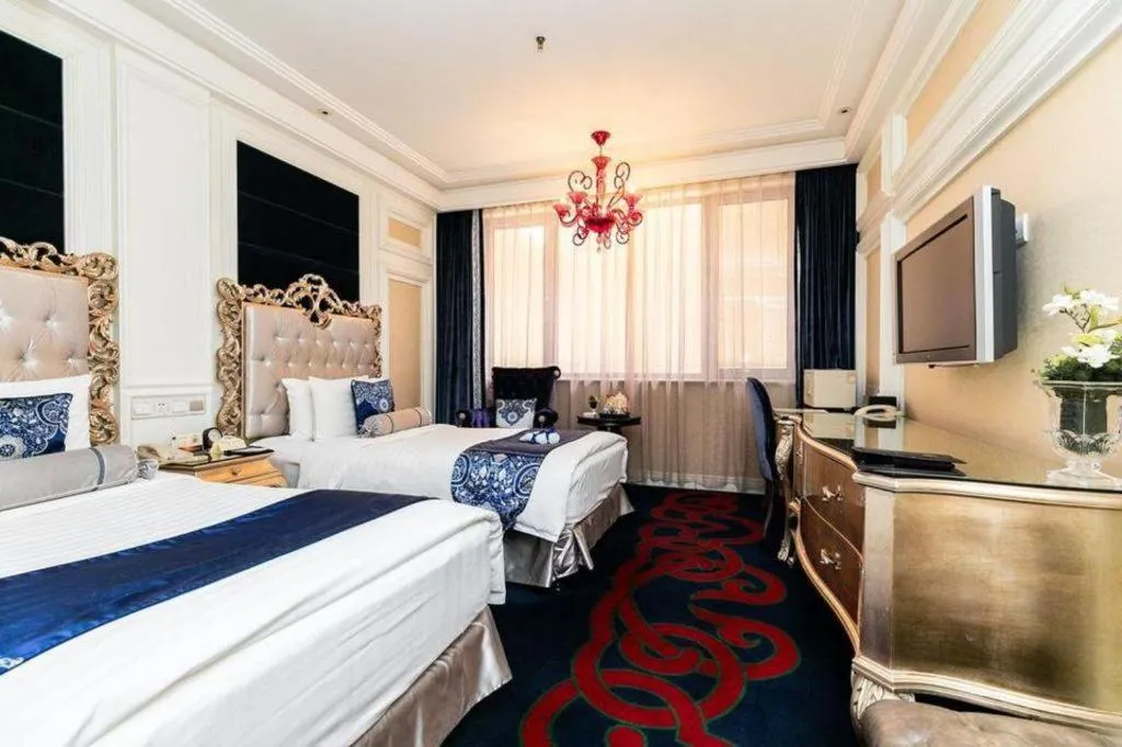 Bed in Hohhot Inner Mongolia Hotel