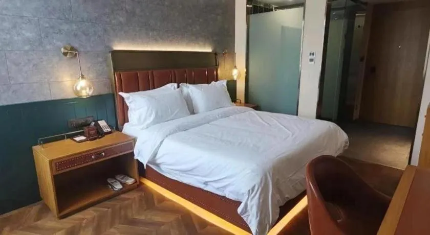 Bed in Jinjiang Inn Tianjin South Station