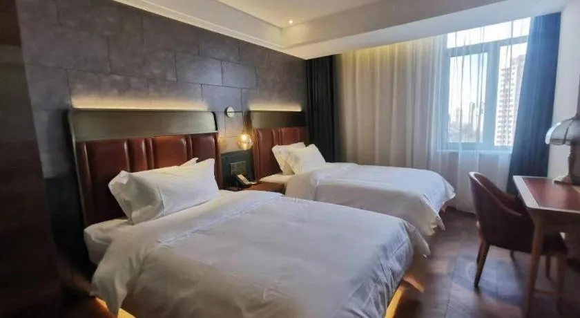 Bed in Jinjiang Inn Tianjin South Station