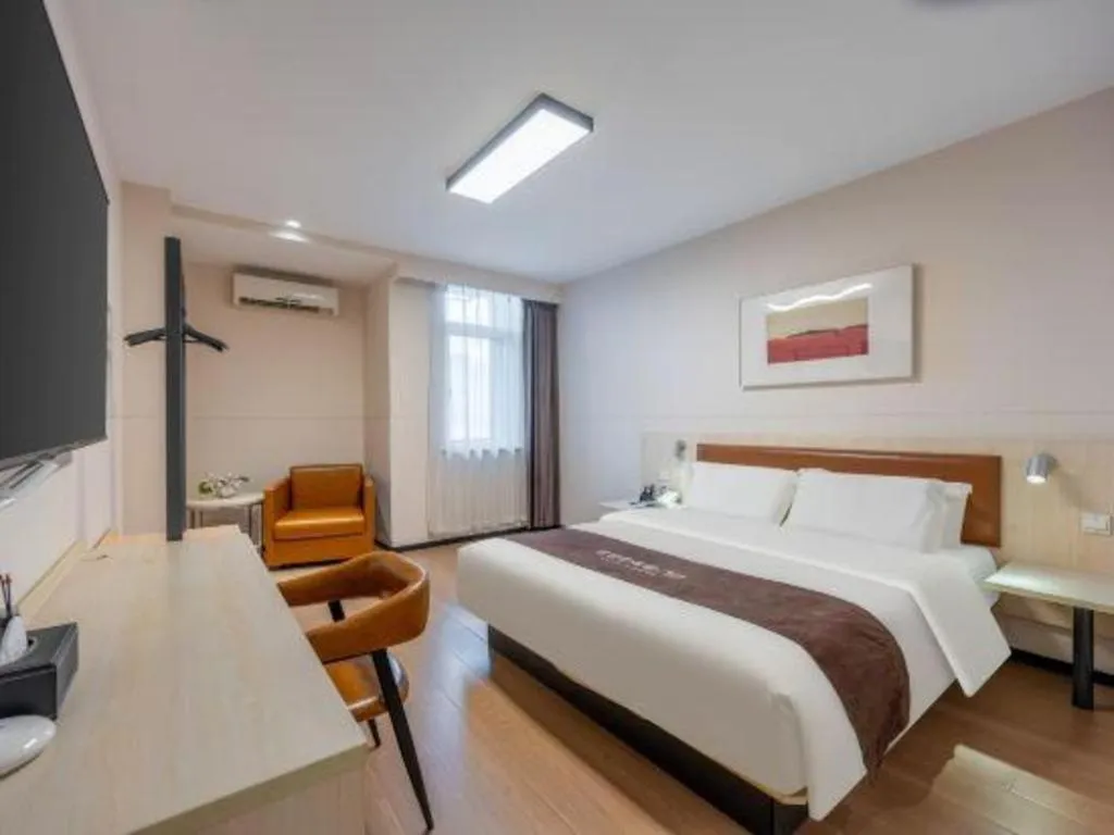 Bed in Jinjiang Inn Tianjin South Station