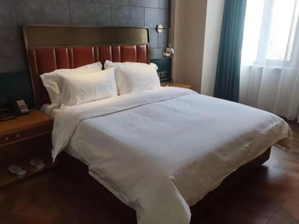 Bed in Jinjiang Inn Tianjin South Station