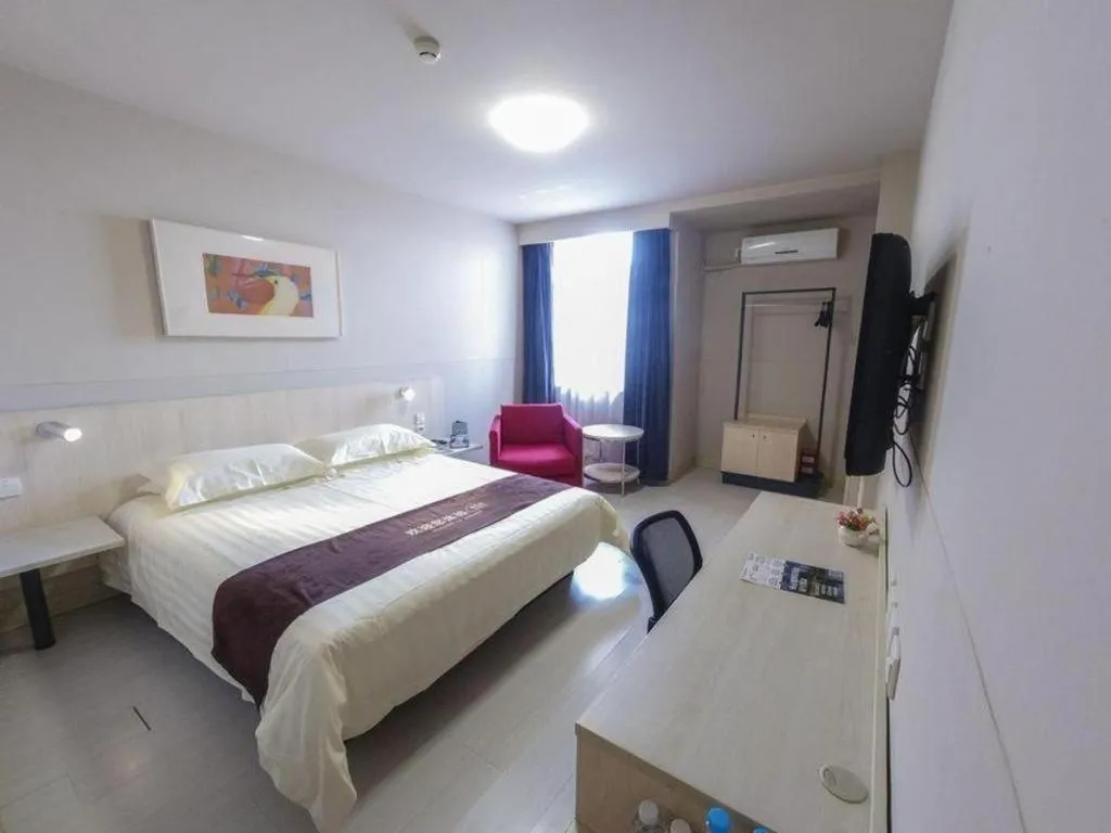 Bed in Jinjiang Inn Tianjin South Station