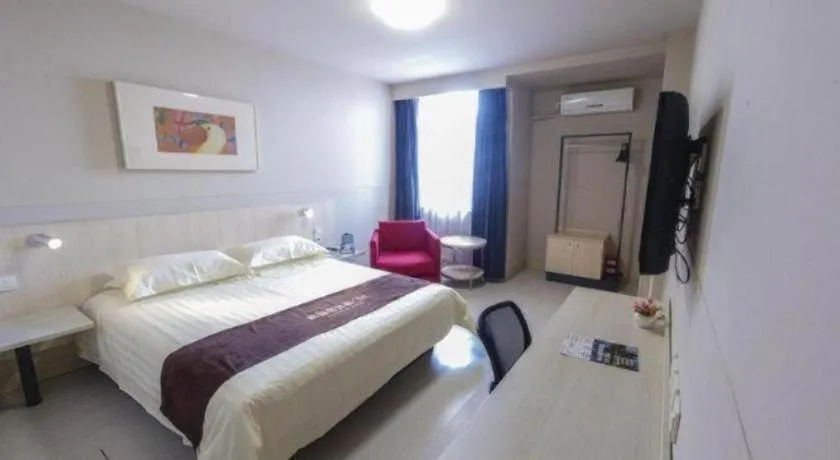 Bed in Jinjiang Inn Tianjin South Station