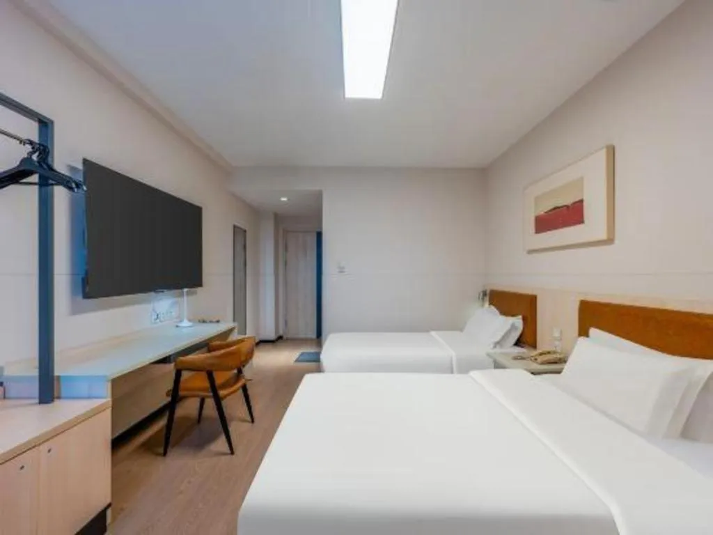 Bed in Jinjiang Inn Tianjin South Station