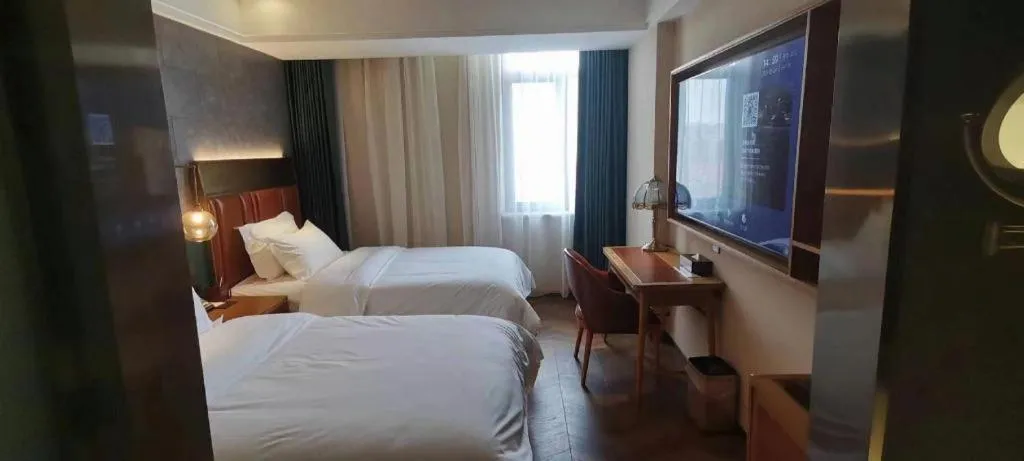 Bed in Jinjiang Inn Tianjin South Station