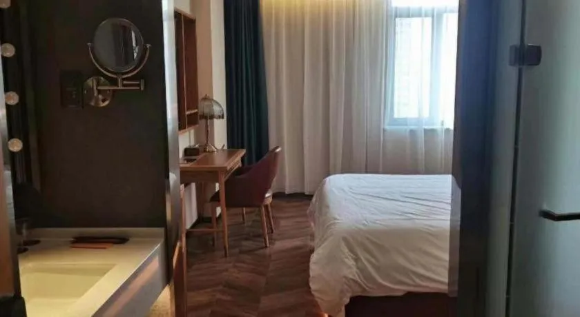 Bed in Jinjiang Inn Tianjin South Station