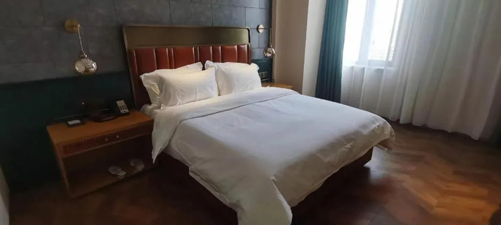 Bed in Jinjiang Inn Tianjin South Station