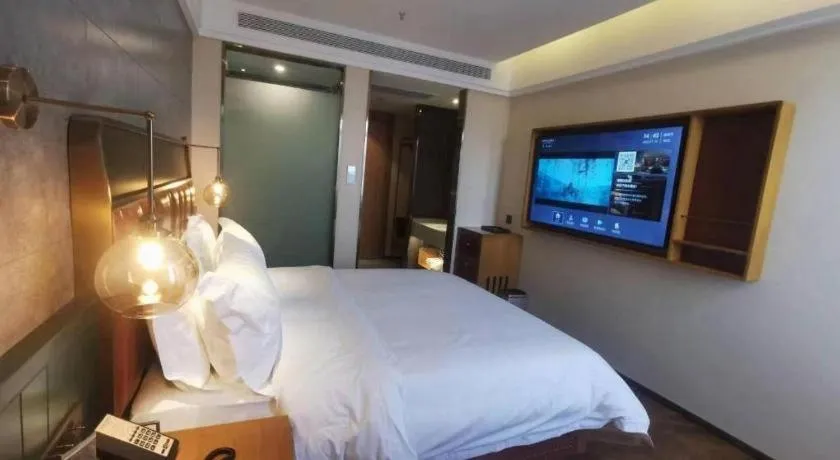 Bed in Jinjiang Inn Tianjin South Station
