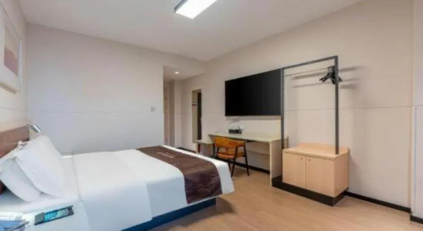 Bed in Jinjiang Inn Tianjin South Station