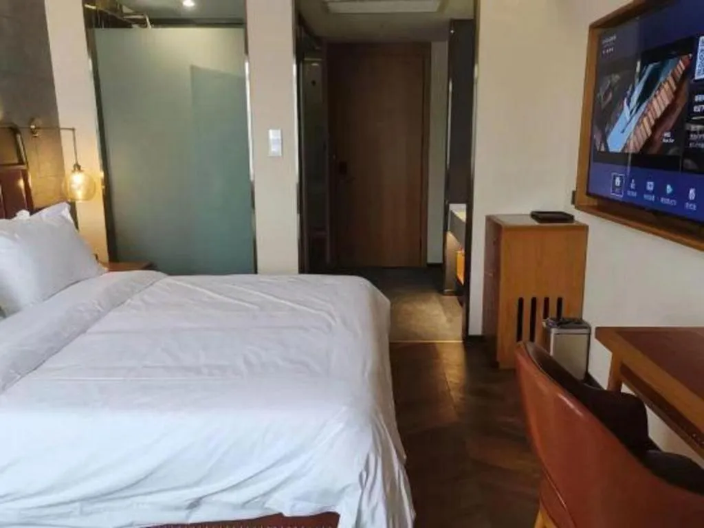 Bed in Jinjiang Inn Tianjin South Station