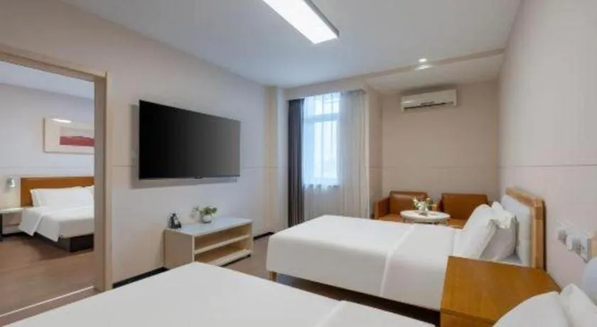 Bed in Jinjiang Inn Tianjin South Station