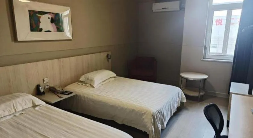 Bed in Jinjiang Inn Tianjin South Station
