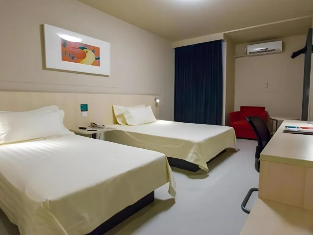 Bed in Jinjiang Inn Tianjin South Station