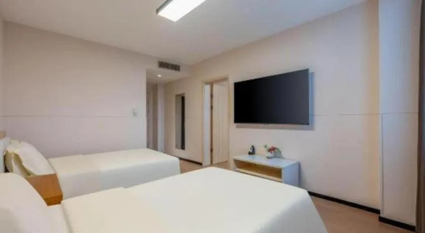 Bed in Jinjiang Inn Tianjin South Station