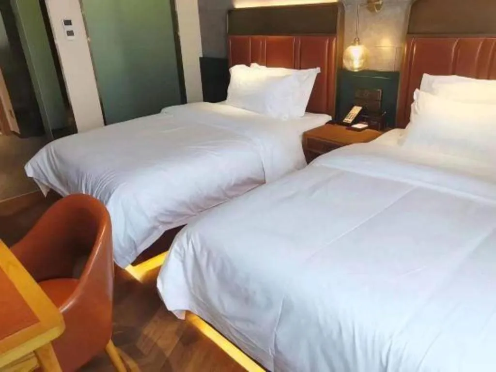 Bed in Jinjiang Inn Tianjin South Station