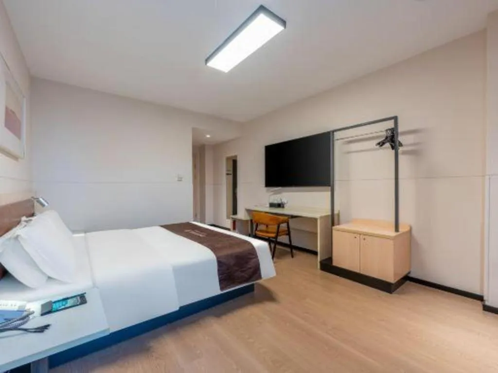 Bed in Jinjiang Inn Tianjin South Station