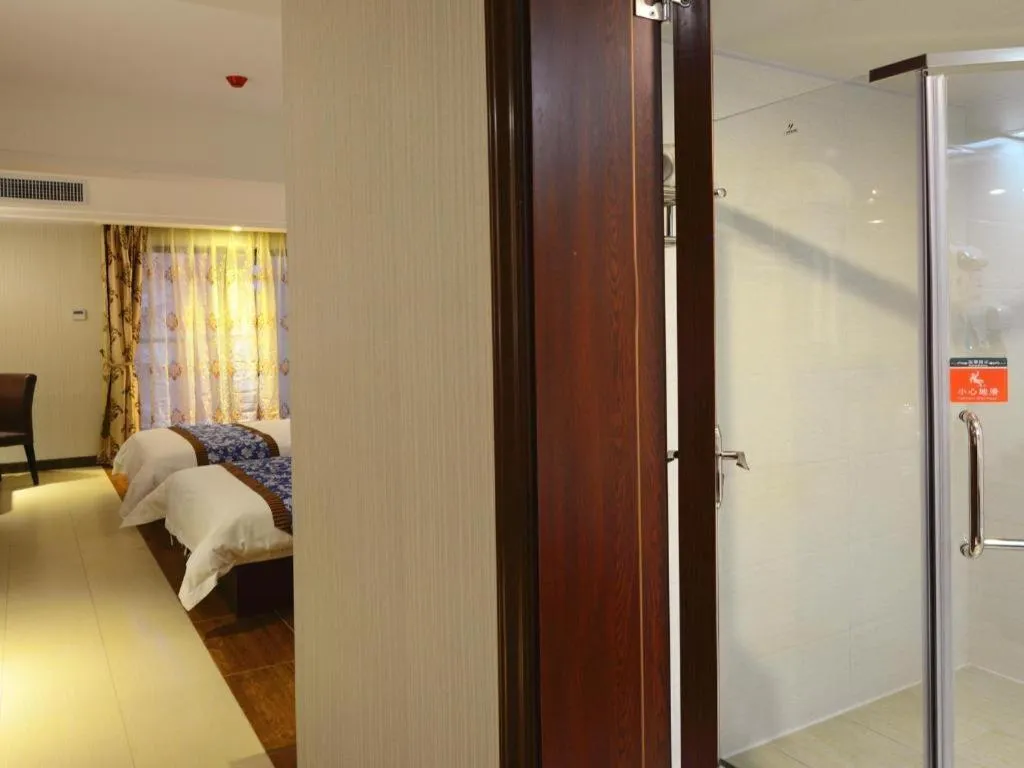 Bed in Guangzhou Junye International Hotel